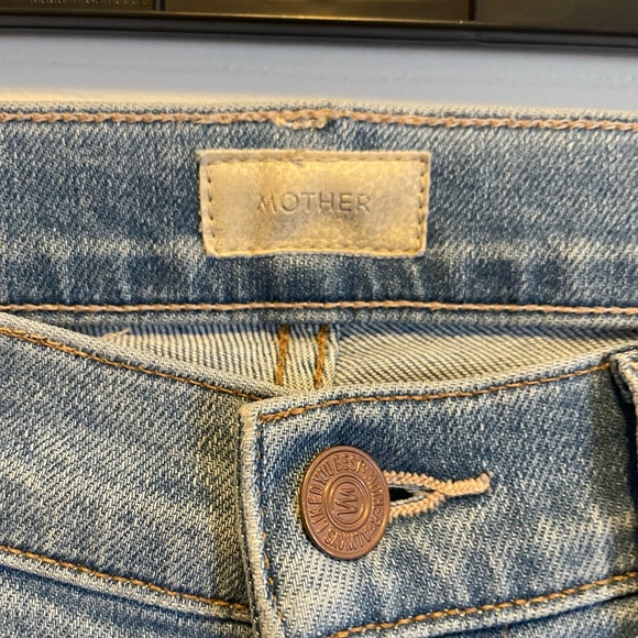 MOTHER The insider crop step fray size 27 - Picture 6 of 12